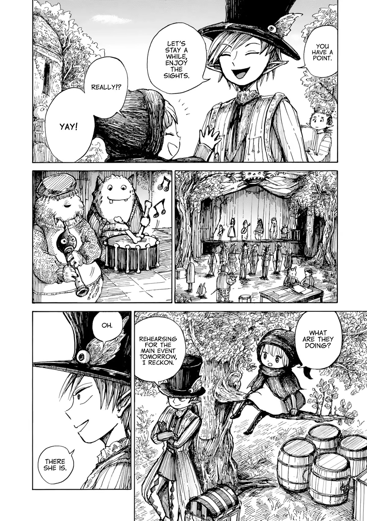 Nicola's Leasurely Demon World Travelogue Chapter 8 page 4 - Chapter 8: At The Chicha Village Festival