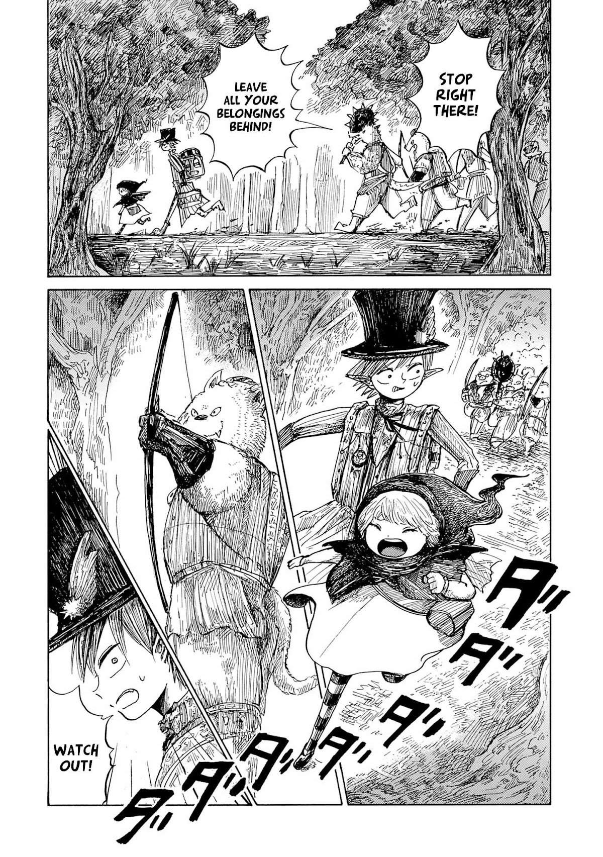 Nicola's Leasurely Demon World Travelogue Chapter 9 page 3 - Chapter 9: The Bandit of Jagged Mountains