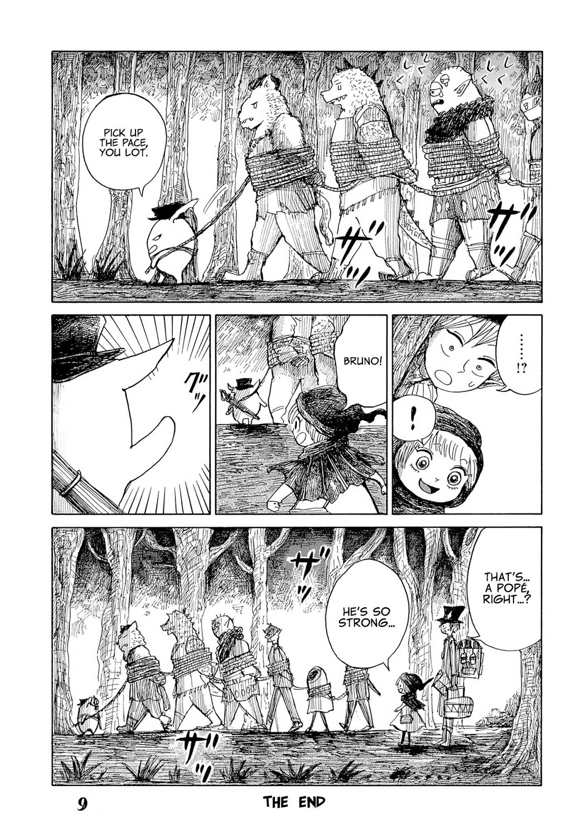 Nicola's Leasurely Demon World Travelogue Chapter 9 page 32 - Chapter 9: The Bandit of Jagged Mountains