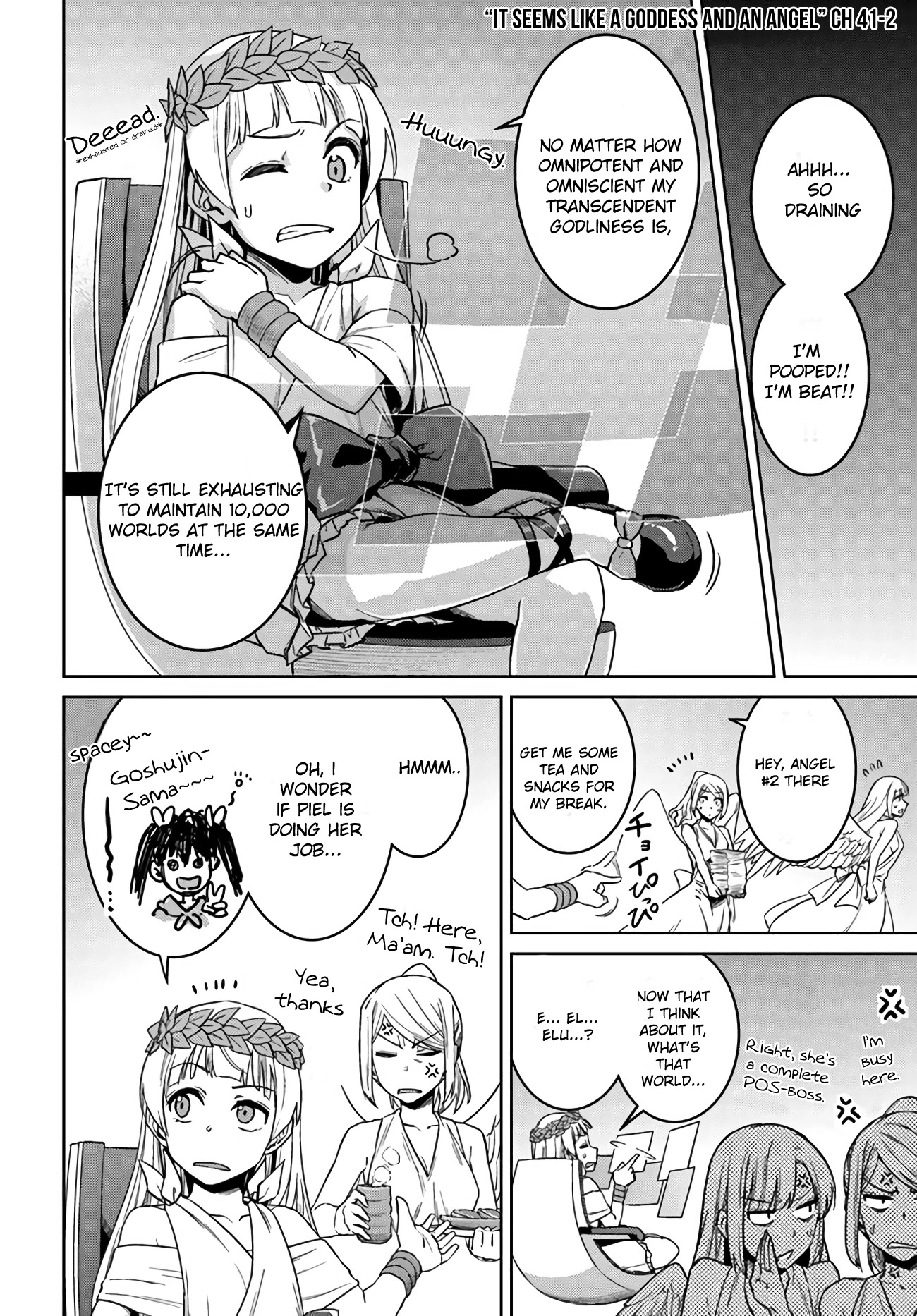 Nidome no Jinsei wo Isekai de Chapter 41.2 page 2 - Chapter 41.2: It seems like a Goddess and an Angel