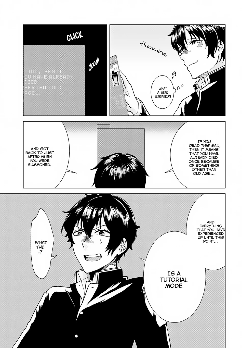 Nidome no Yuusha Chapter 2 page 4 - Chapter 2: Laugh At The Second Chance's World (Last Part)