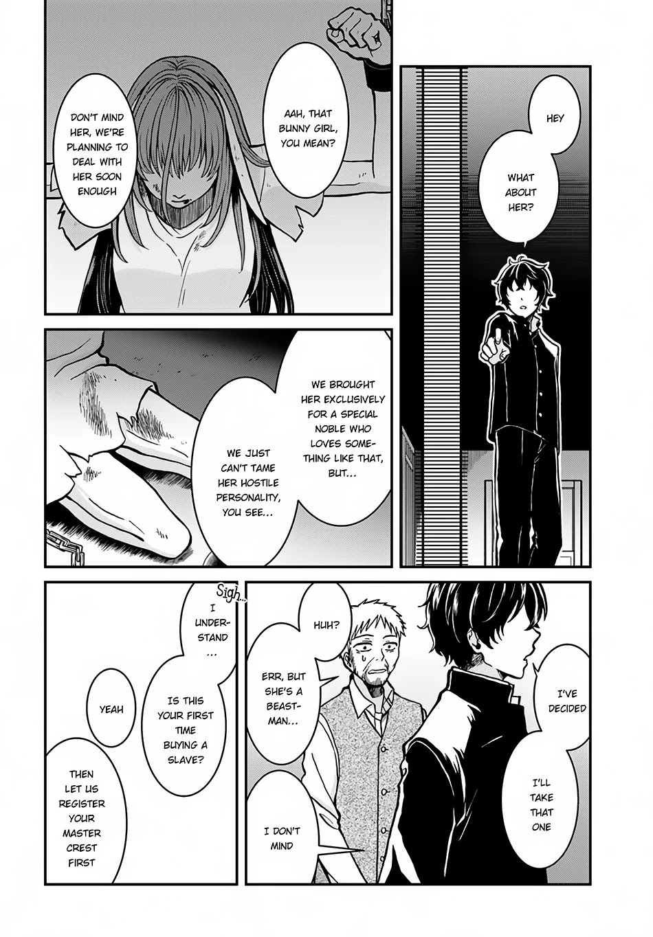 Nidome no Yuusha Chapter 4 page 3 - Chapter 4: Beastman Girl