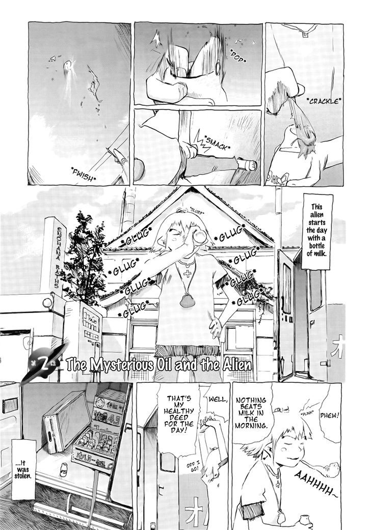 NieA_7 Chapter 2 page 1 - Chapter 2 : The Mysterious Oil and the Alien