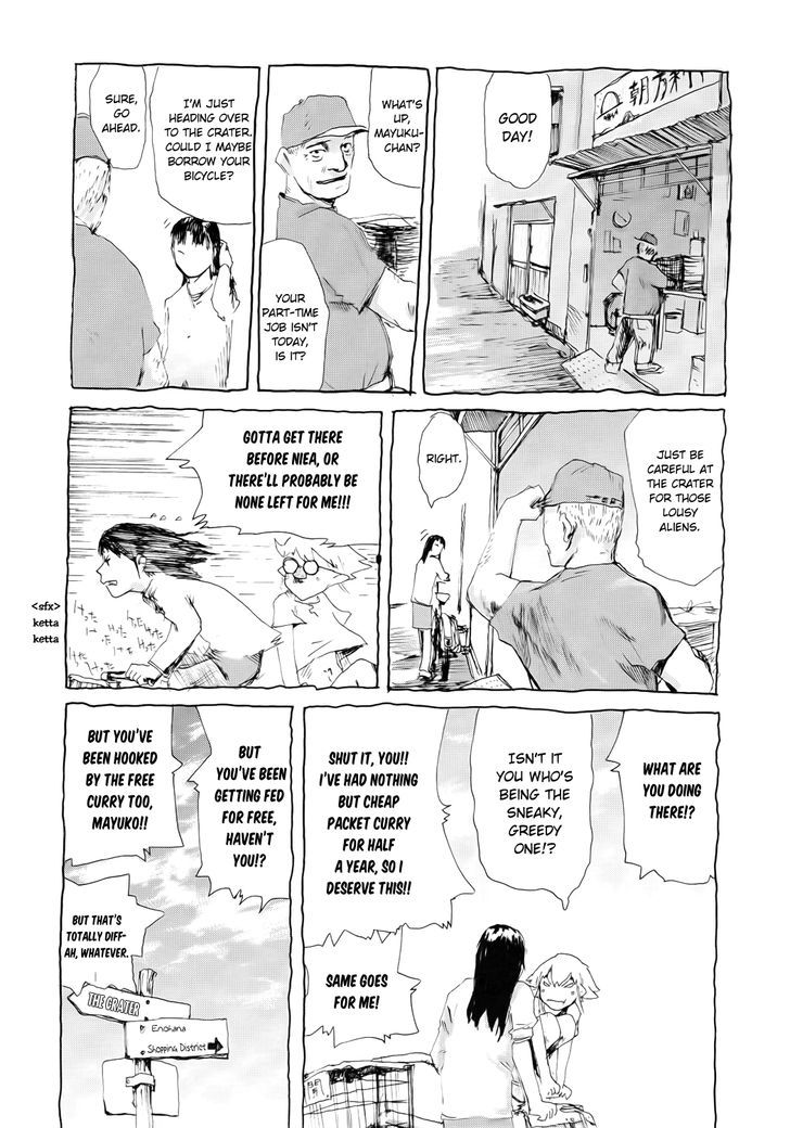 NieA_7 Chapter 4 page 3 - Chapter 4 : Apple + Honey and the Alien