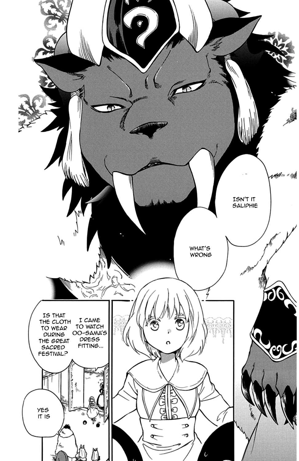 Niehime to Kemono no Ou Chapter 28 page 10 - Chapter 28