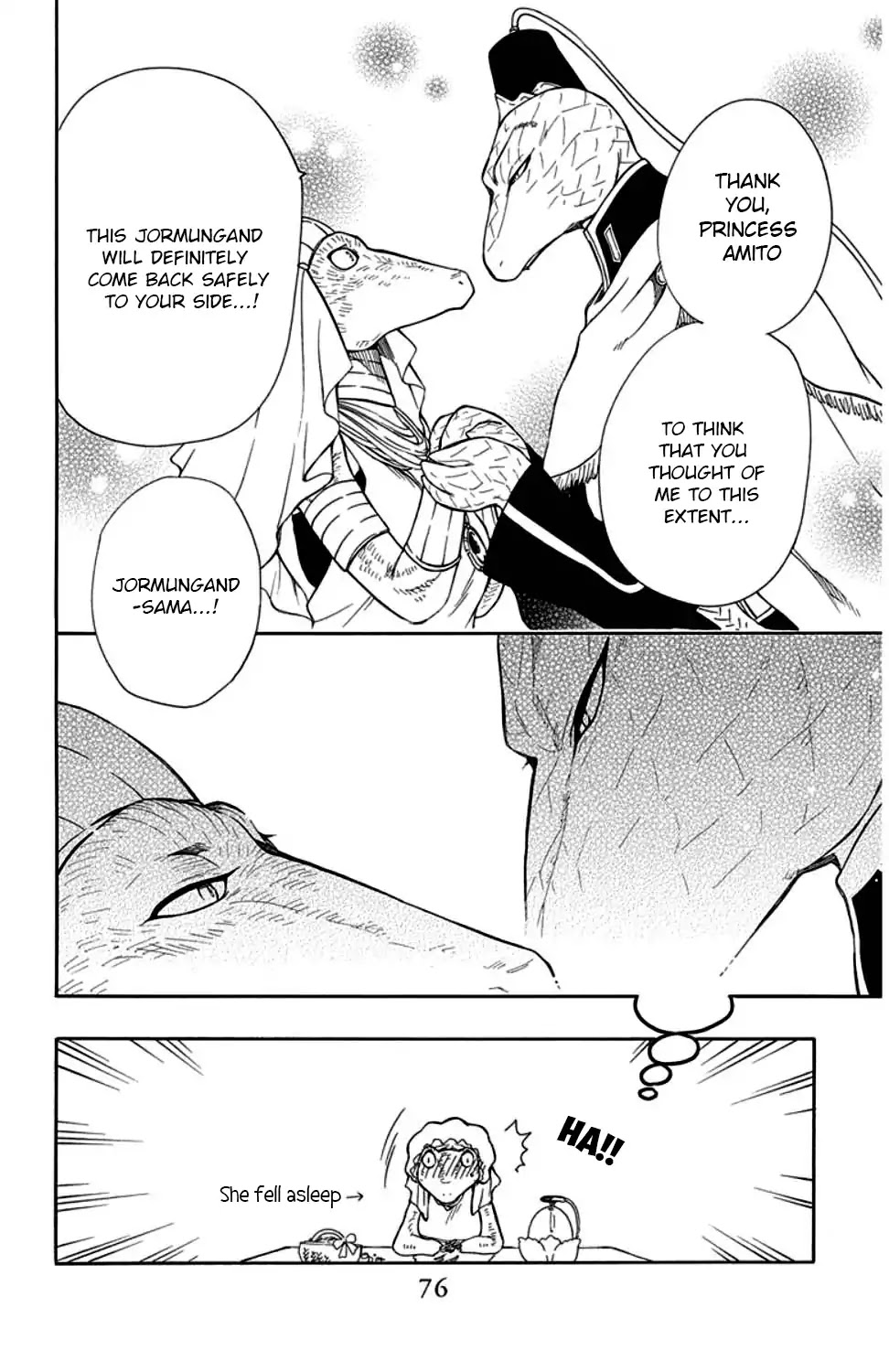 Niehime to Kemono no Ou Chapter 32 page 13 - Chapter 32