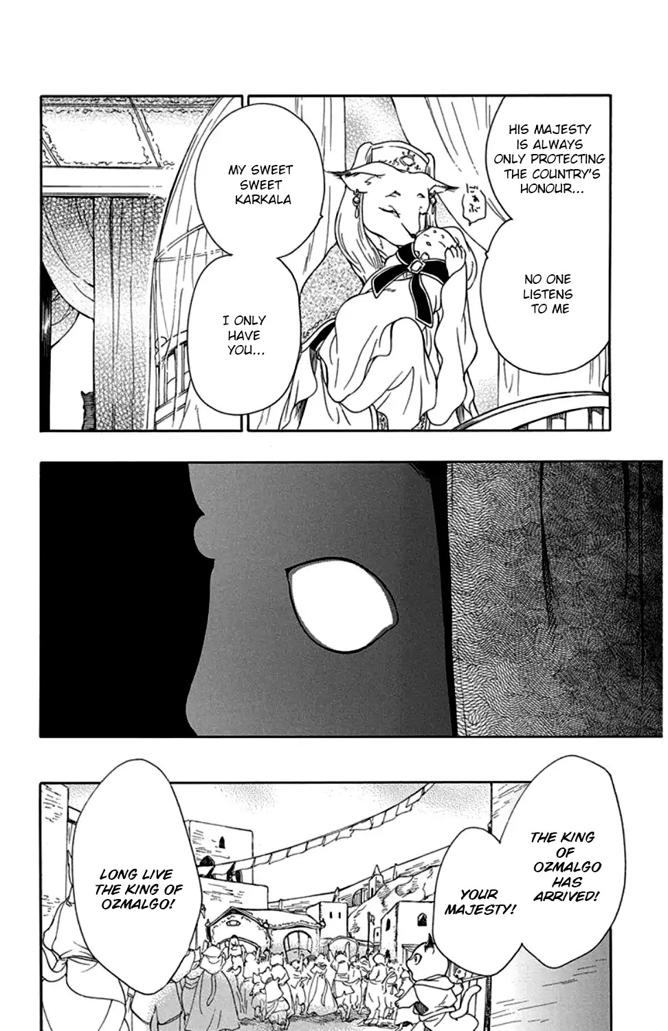 Niehime to Kemono no Ou Chapter 33 page 11 - Chapter 33