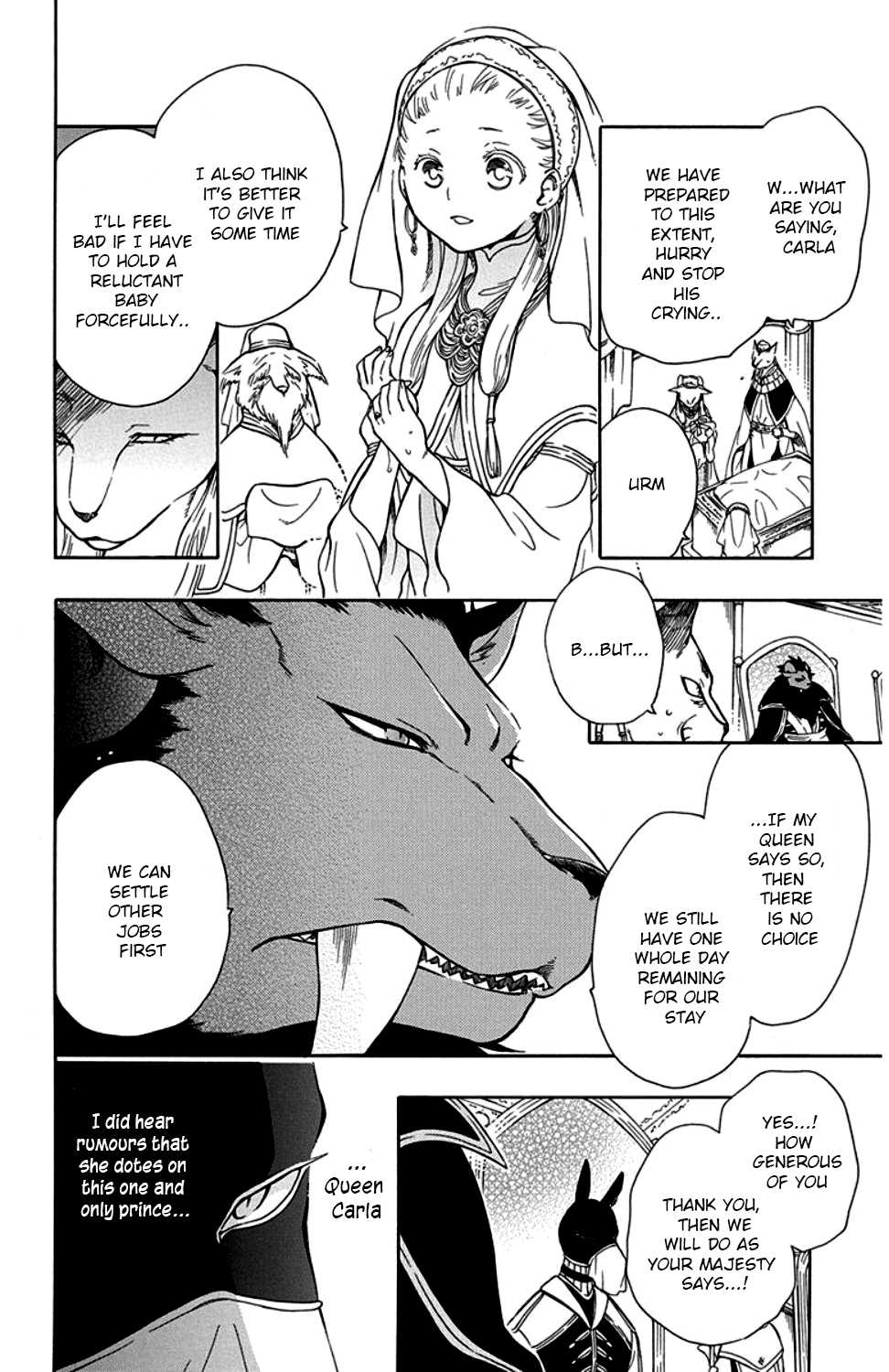 Niehime to Kemono no Ou Chapter 34 page 7 - Chapter 34