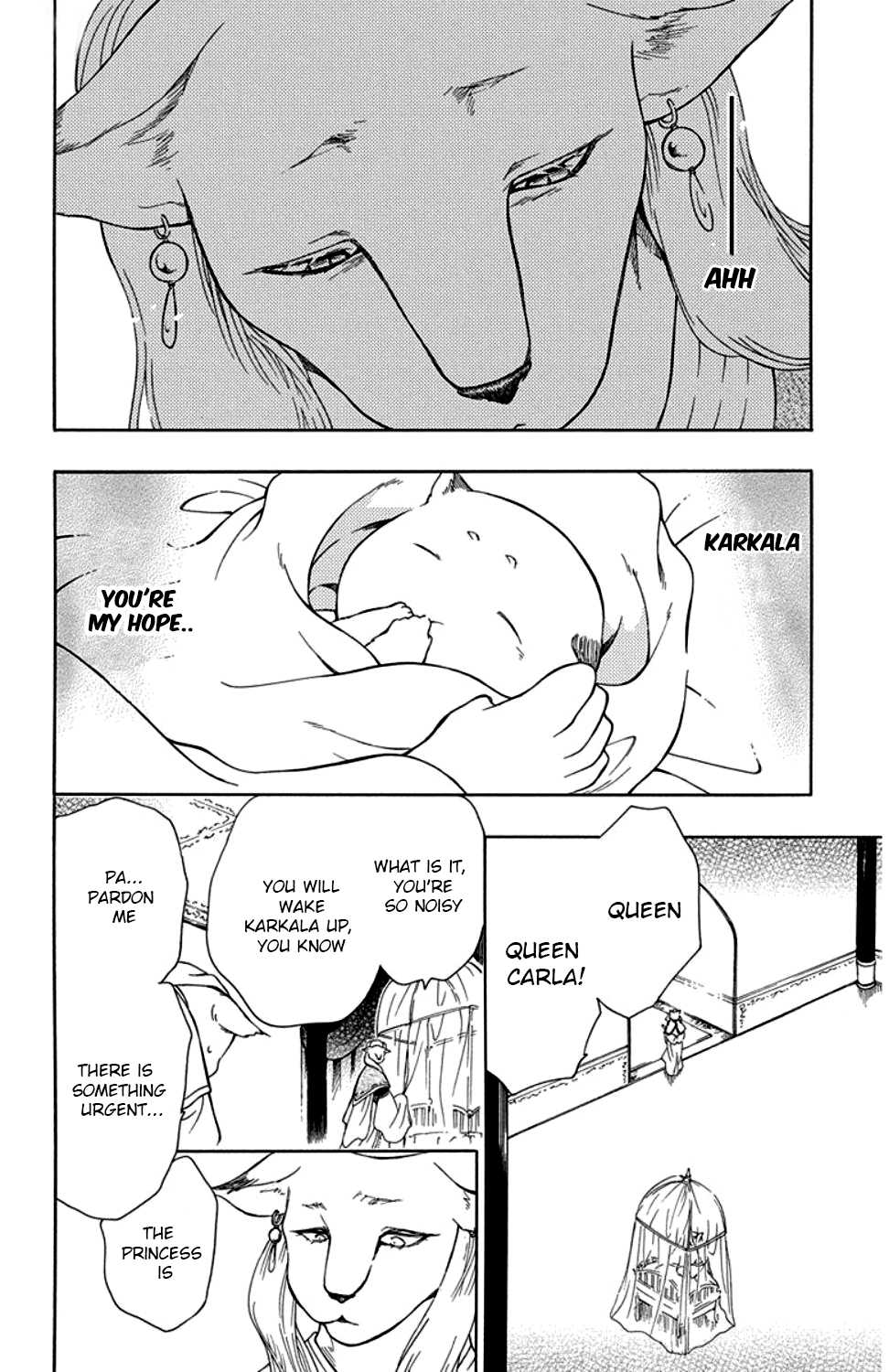 Niehime to Kemono no Ou Chapter 35 page 5 - Chapter 35