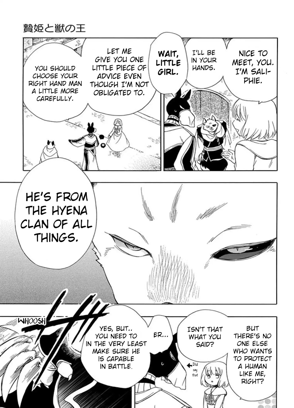 Niehime to Kemono no Ou Chapter 40 page 3 - Chapter 40