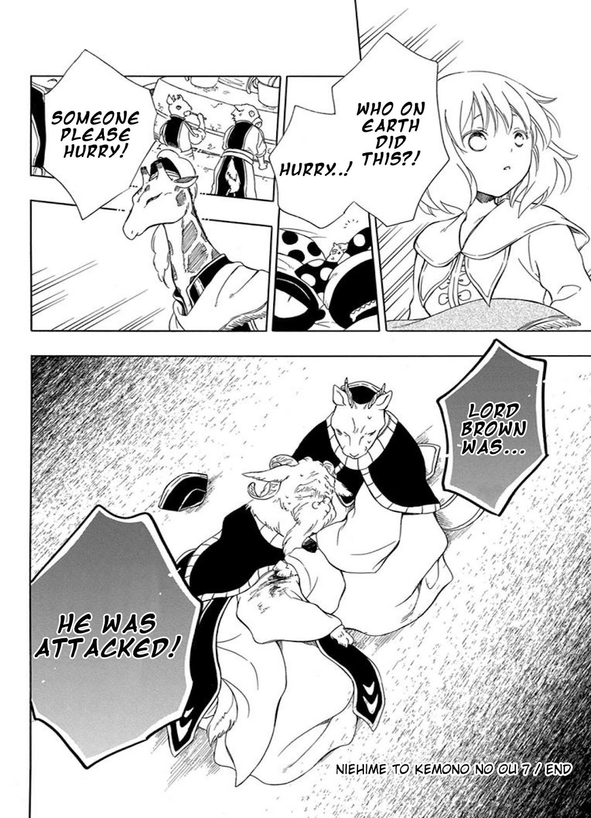 Niehime to Kemono no Ou Chapter 41 page 29 - Chapter 41
