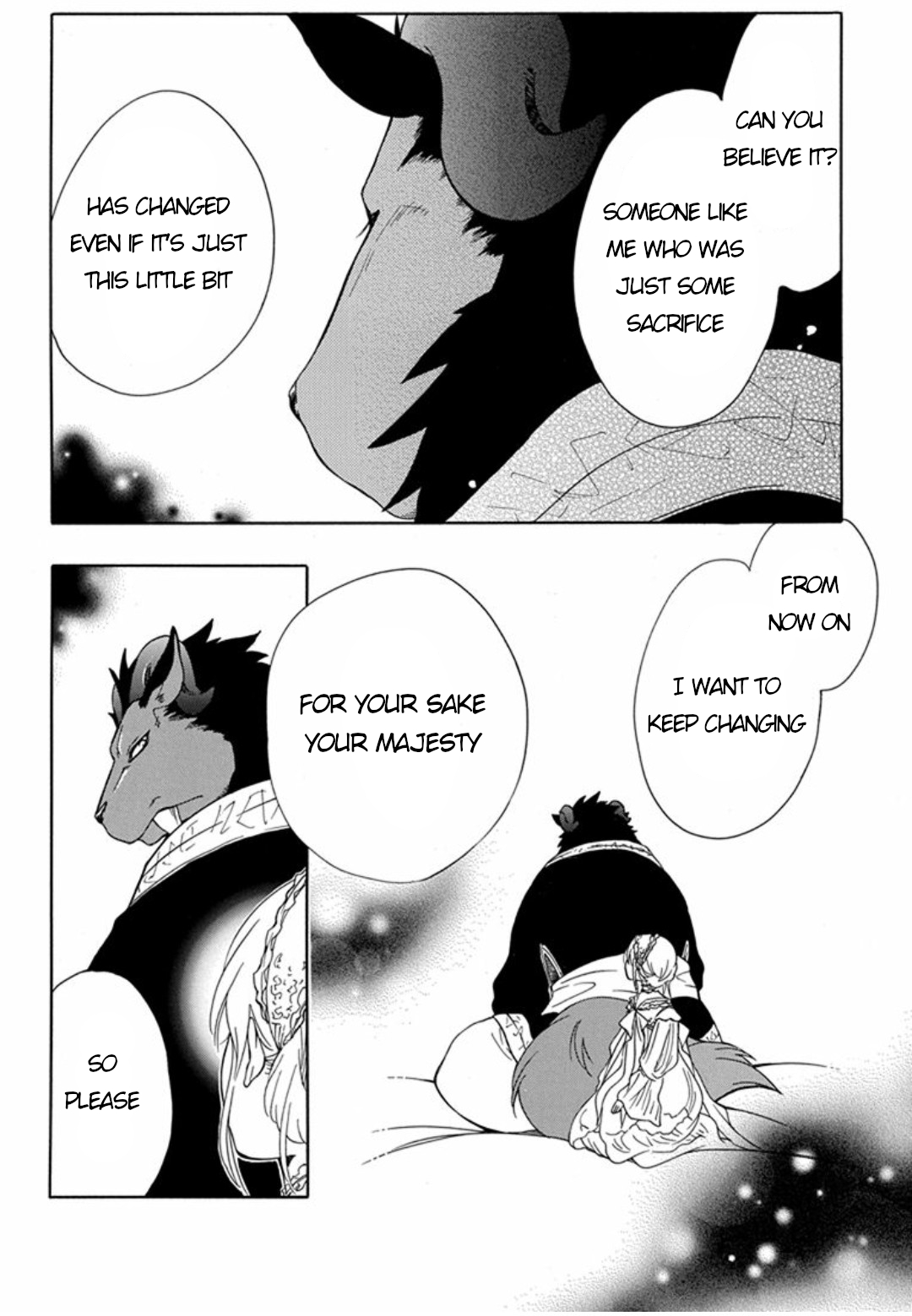 Niehime to Kemono no Ou Chapter 45 page 17 - Chapter 45