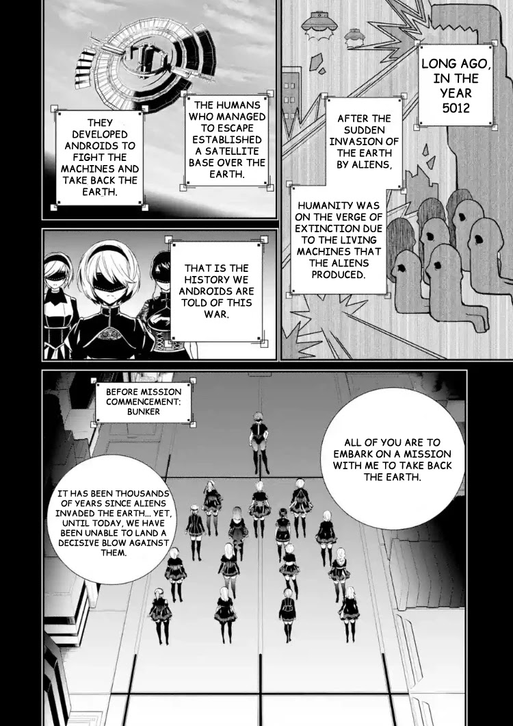 Nier Automata: YoRHa Shinjuwan Kouka Sakusen Kiroku Chapter 1 page 13 - Chapter 1