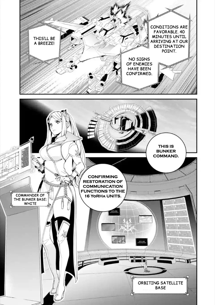 Nier Automata: YoRHa Shinjuwan Kouka Sakusen Kiroku Chapter 1 page 18 - Chapter 1