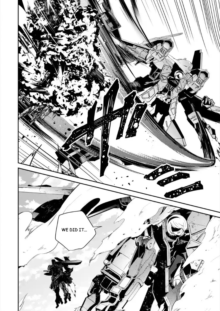 Nier Automata: YoRHa Shinjuwan Kouka Sakusen Kiroku Chapter 1 page 38 - Chapter 1