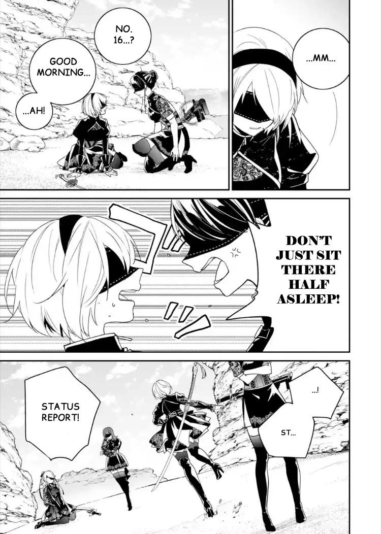 Nier Automata: YoRHa Shinjuwan Kouka Sakusen Kiroku Chapter 1 page 45 - Chapter 1