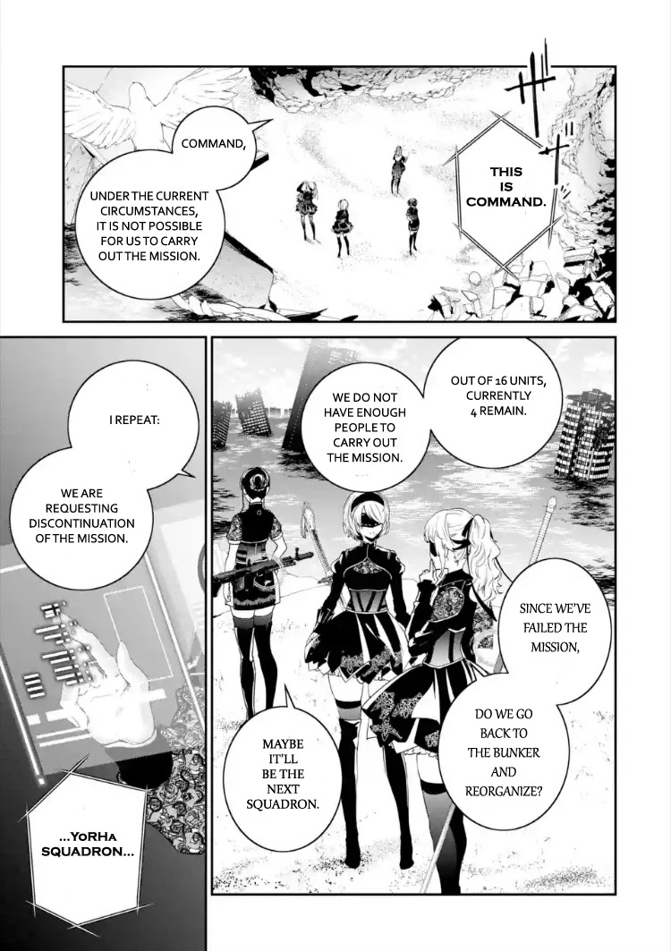 Nier Automata: YoRHa Shinjuwan Kouka Sakusen Kiroku Chapter 1 page 54 - Chapter 1