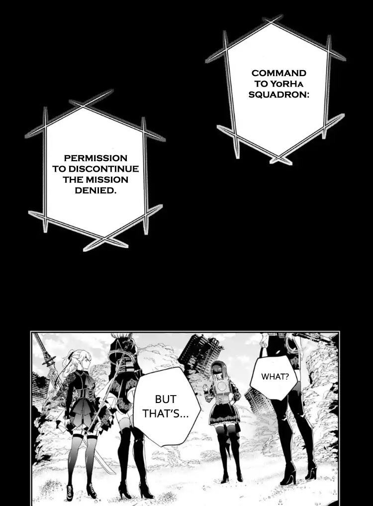 Nier Automata: YoRHa Shinjuwan Kouka Sakusen Kiroku Chapter 1 page 55 - Chapter 1