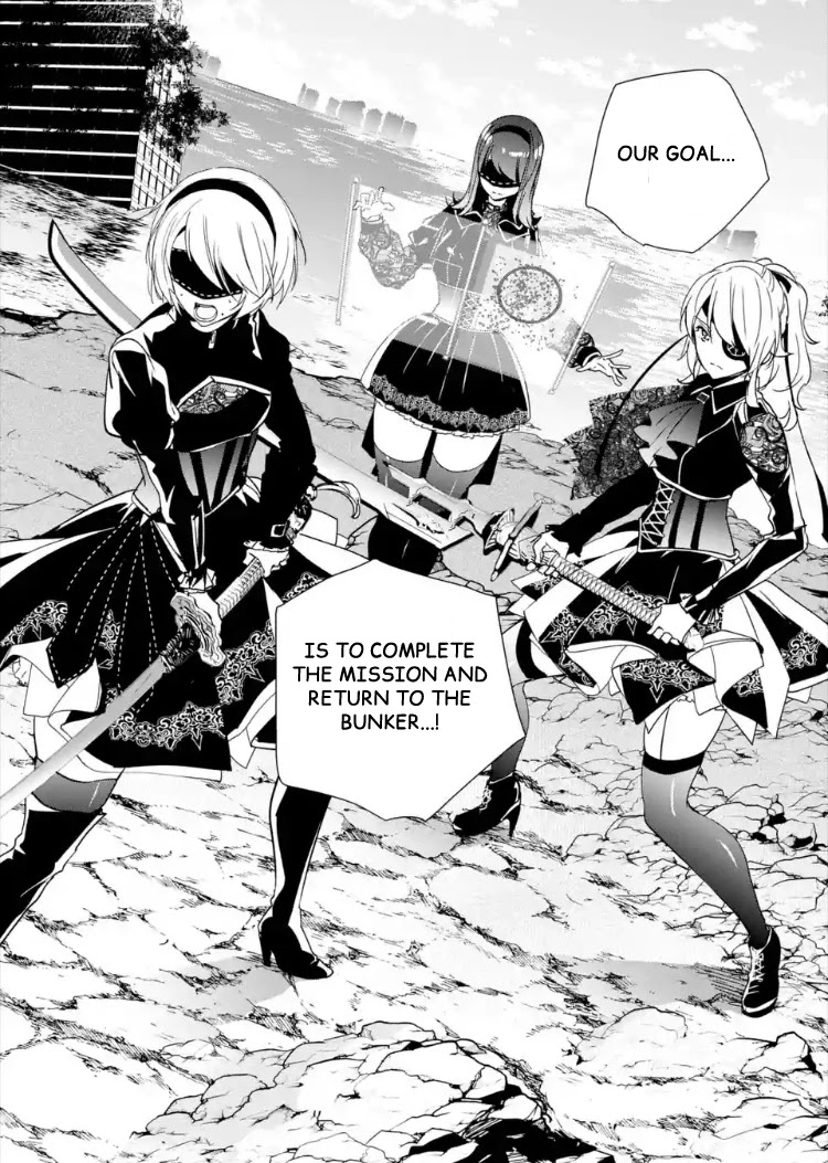 Nier Automata: YoRHa Shinjuwan Kouka Sakusen Kiroku Chapter 1 page 67 - Chapter 1