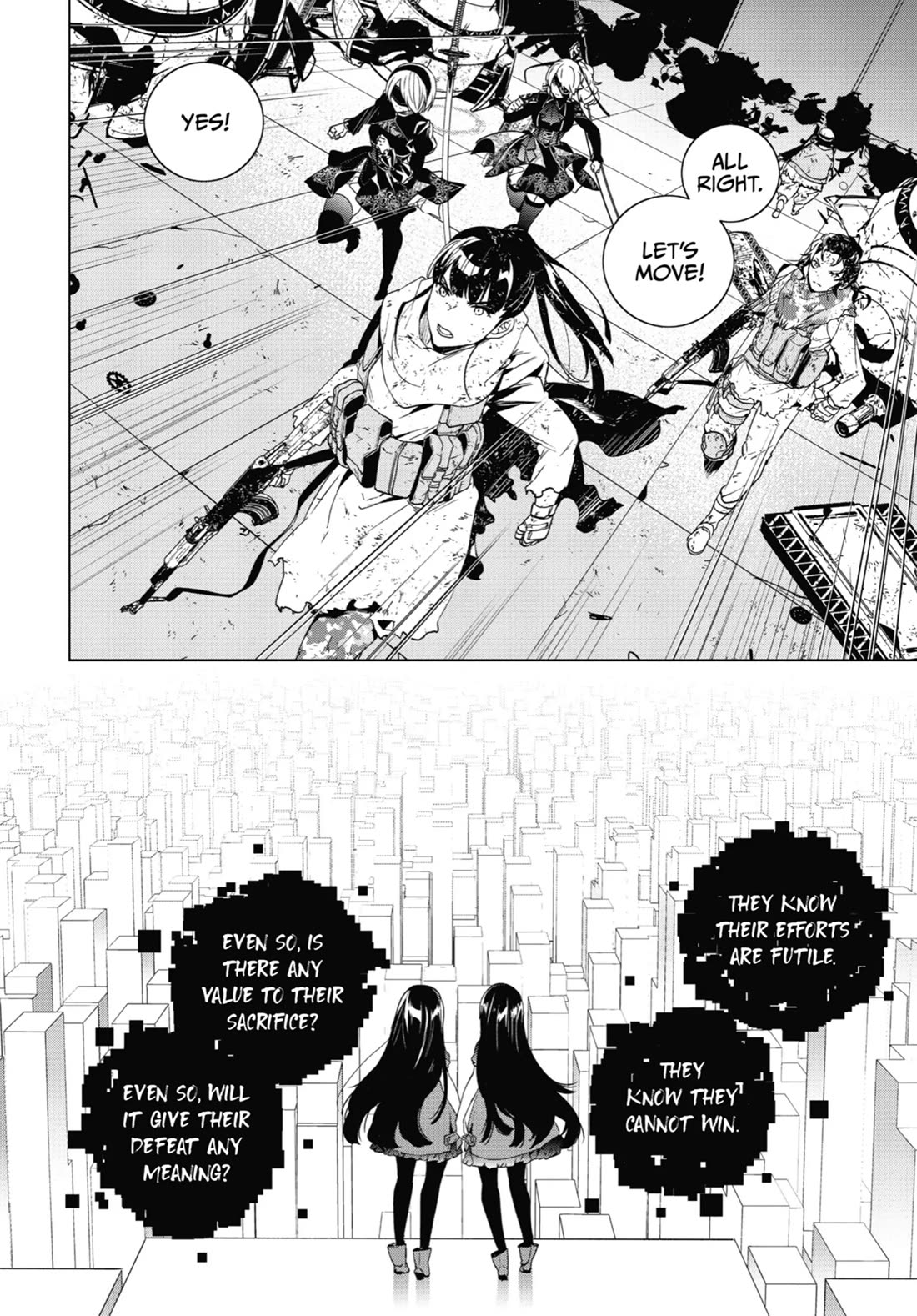 Nier Automata: YoRHa Shinjuwan Kouka Sakusen Kiroku Chapter 10 page 34 - Chapter 10
