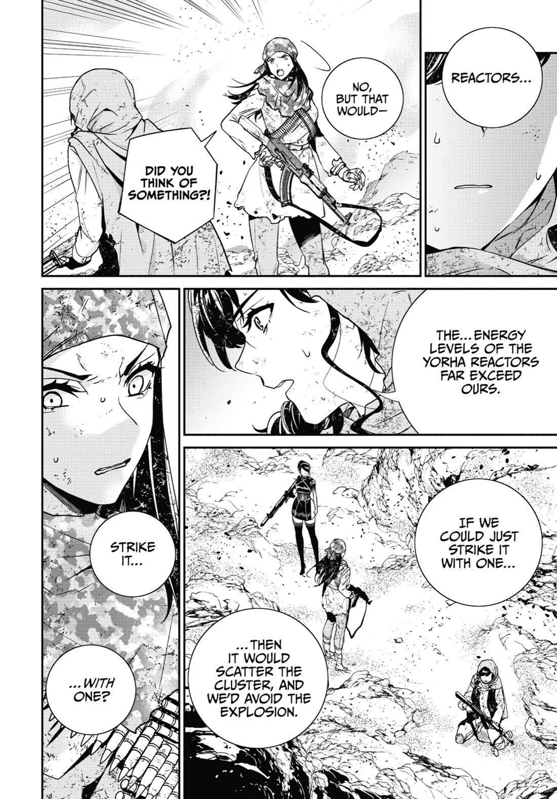 Nier Automata: YoRHa Shinjuwan Kouka Sakusen Kiroku Chapter 11 page 22 - Chapter 11