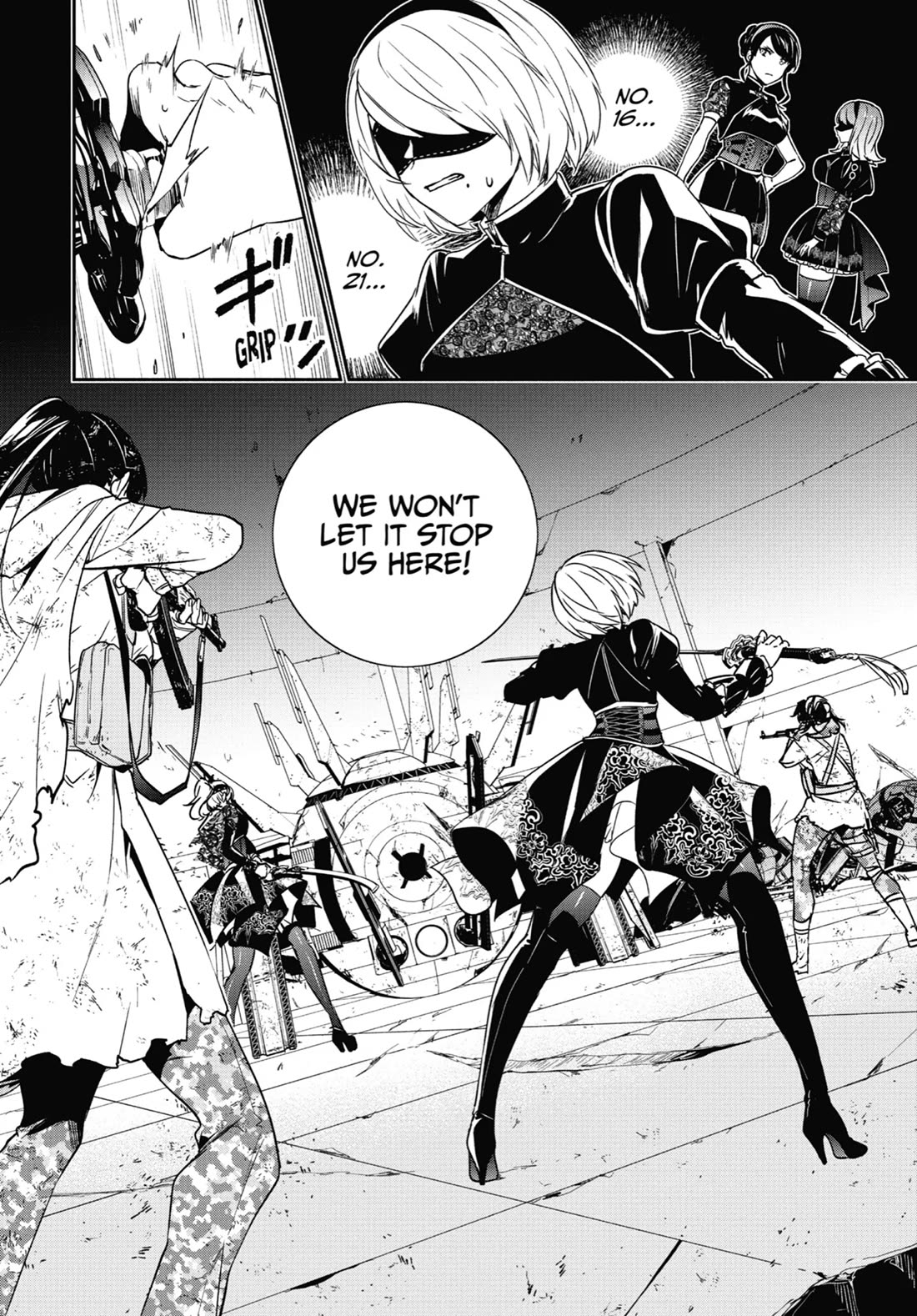 Nier Automata: YoRHa Shinjuwan Kouka Sakusen Kiroku Chapter 12 page 12 - Chapter 12