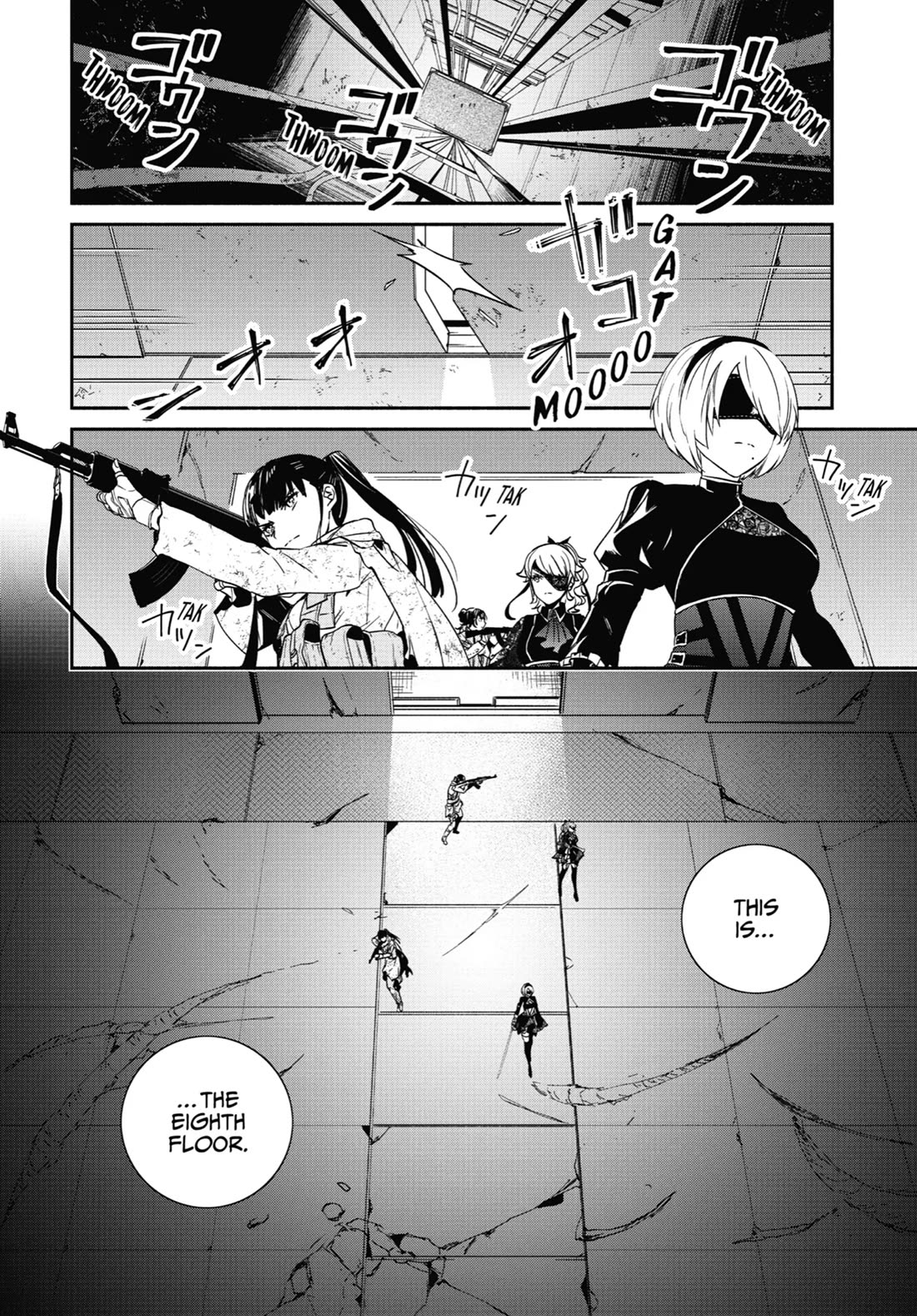 Nier Automata: YoRHa Shinjuwan Kouka Sakusen Kiroku Chapter 12 page 2 - Chapter 12
