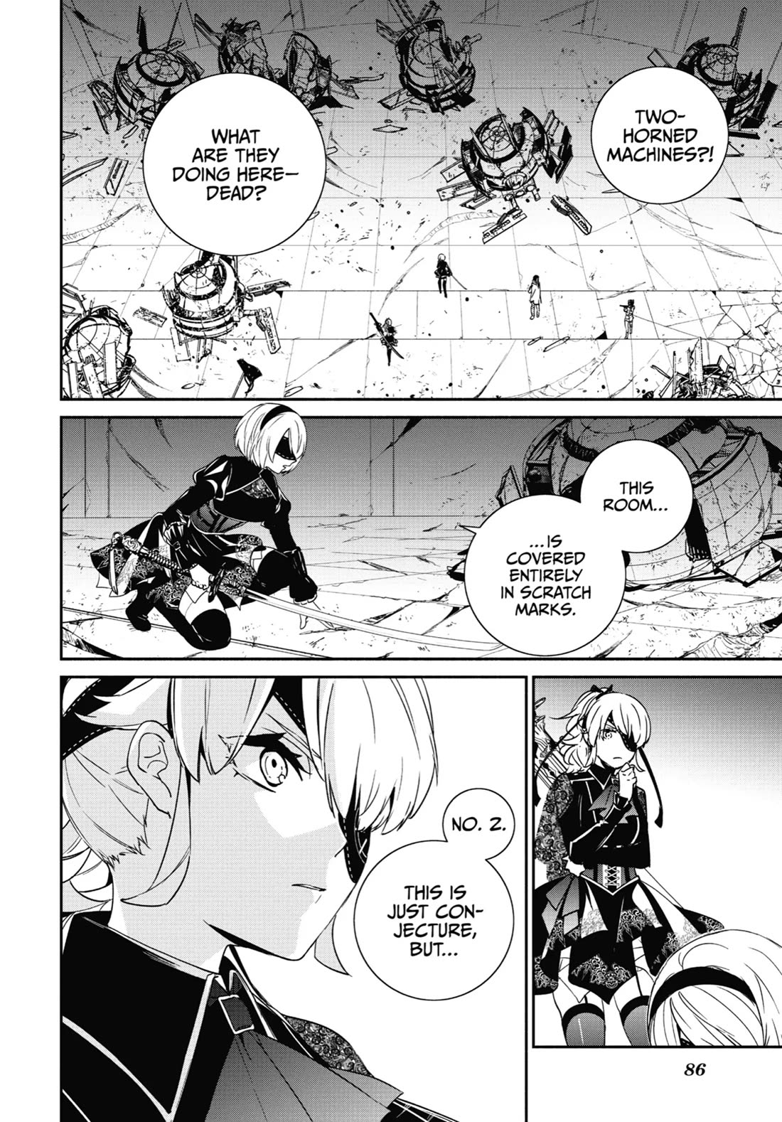 Nier Automata: YoRHa Shinjuwan Kouka Sakusen Kiroku Chapter 12 page 4 - Chapter 12