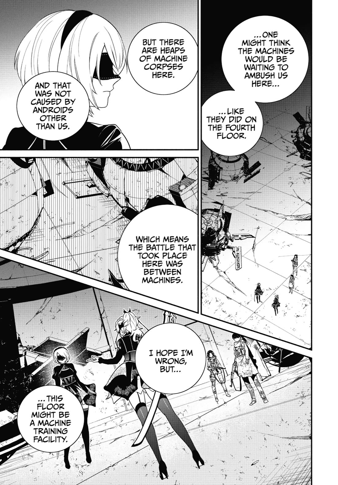 Nier Automata: YoRHa Shinjuwan Kouka Sakusen Kiroku Chapter 12 page 5 - Chapter 12