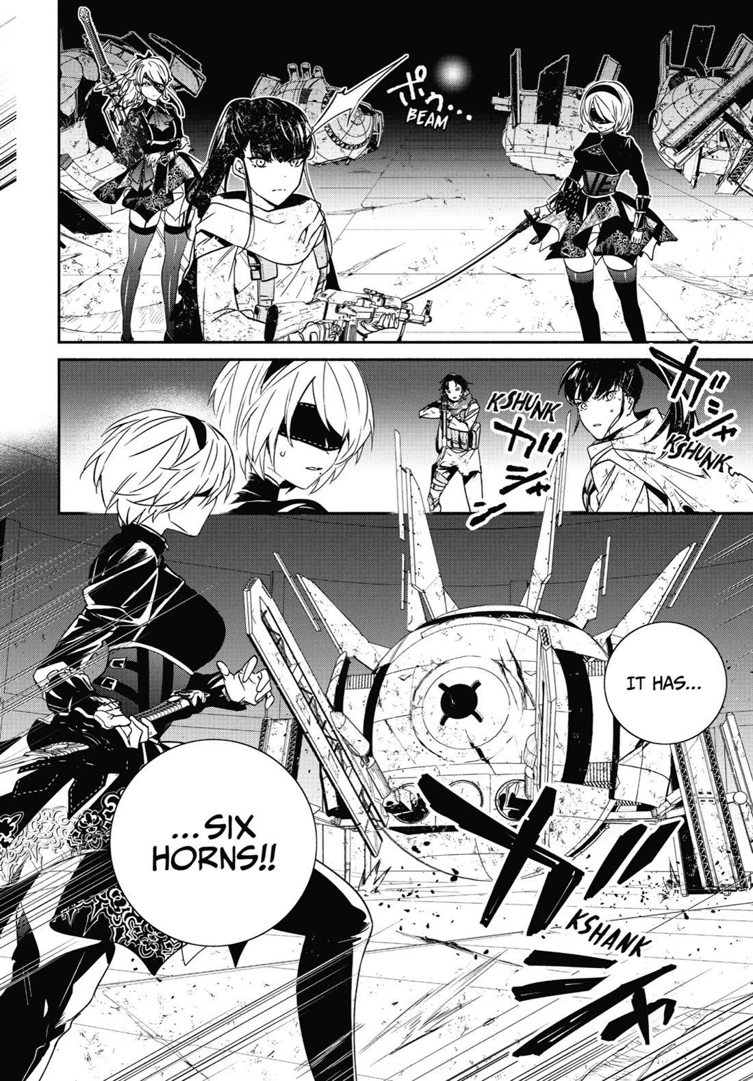 Nier Automata: YoRHa Shinjuwan Kouka Sakusen Kiroku Chapter 12 page 8 - Chapter 12