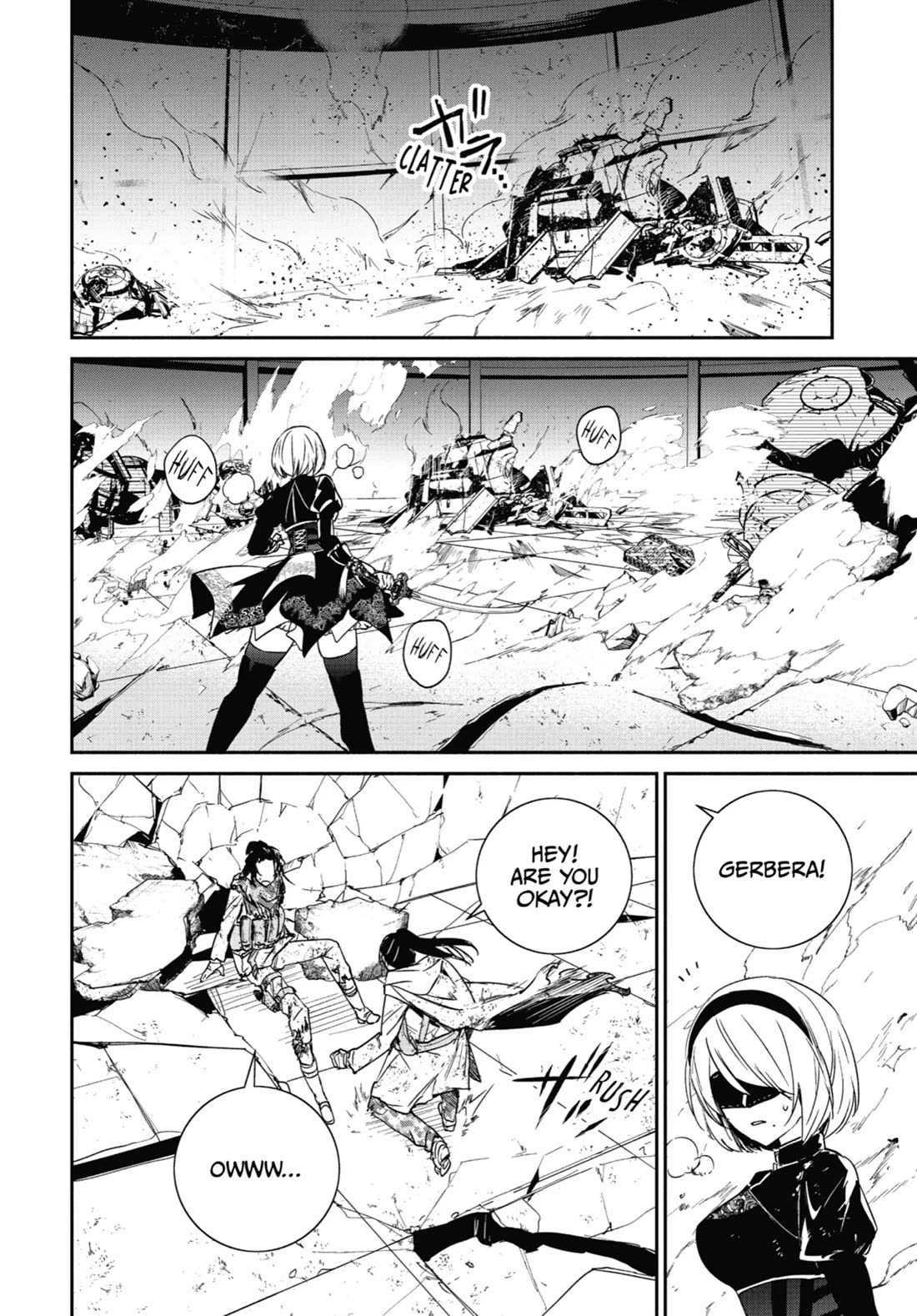 Nier Automata: YoRHa Shinjuwan Kouka Sakusen Kiroku Chapter 13 page 22 - Chapter 13