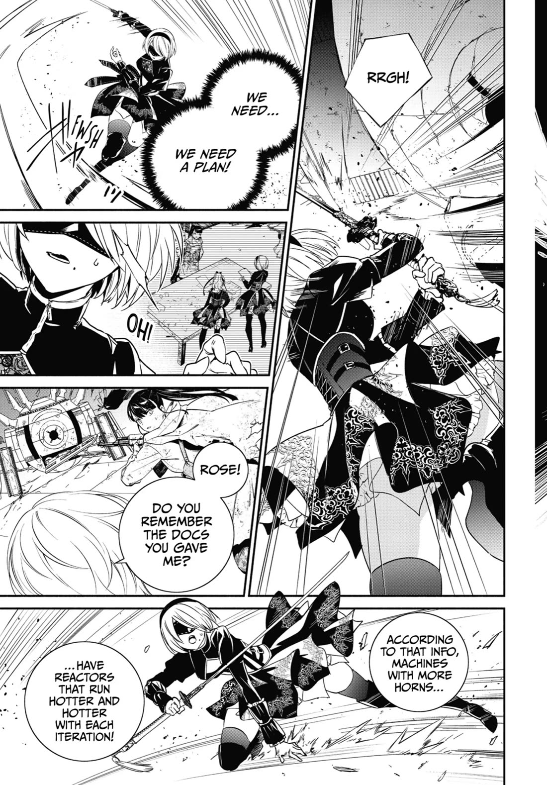 Nier Automata: YoRHa Shinjuwan Kouka Sakusen Kiroku Chapter 13 page 5 - Chapter 13