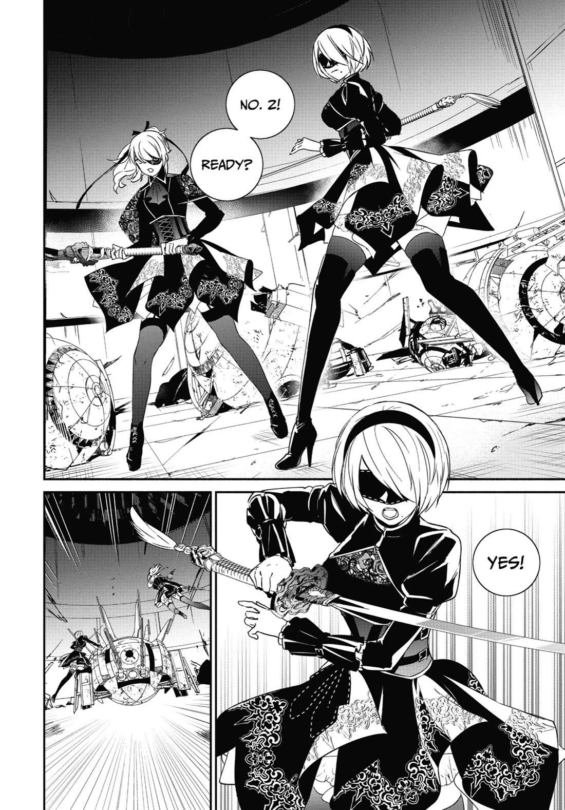 Nier Automata: YoRHa Shinjuwan Kouka Sakusen Kiroku Chapter 13 page 8 - Chapter 13