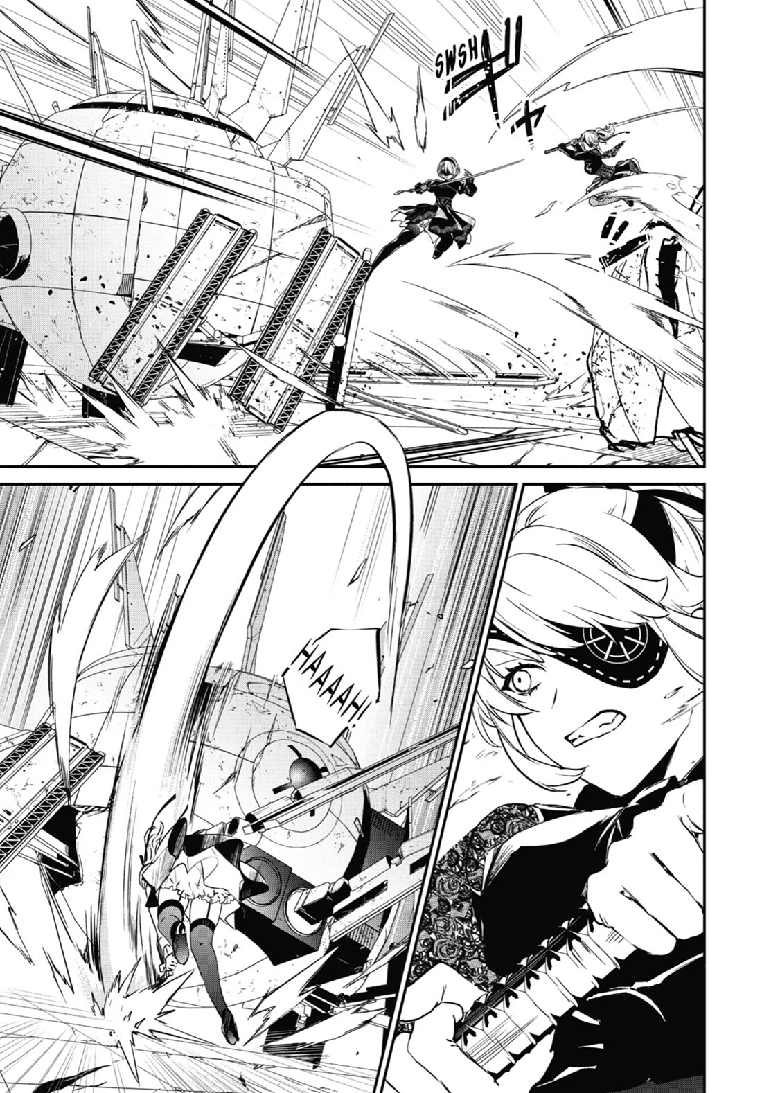 Nier Automata: YoRHa Shinjuwan Kouka Sakusen Kiroku Chapter 13 page 9 - Chapter 13