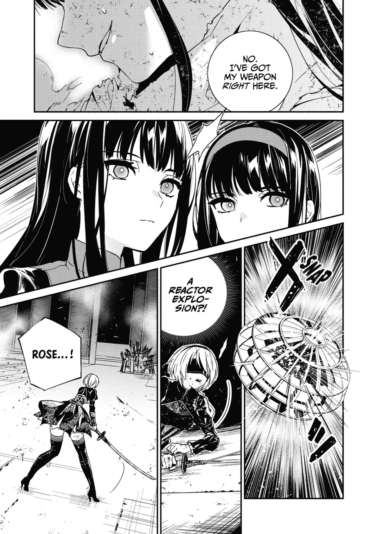 Nier Automata: YoRHa Shinjuwan Kouka Sakusen Kiroku Chapter 15 page 34 - Chapter 15