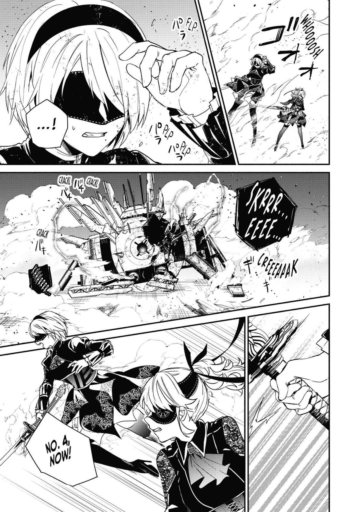Nier Automata: YoRHa Shinjuwan Kouka Sakusen Kiroku Chapter 15 page 38 - Chapter 15