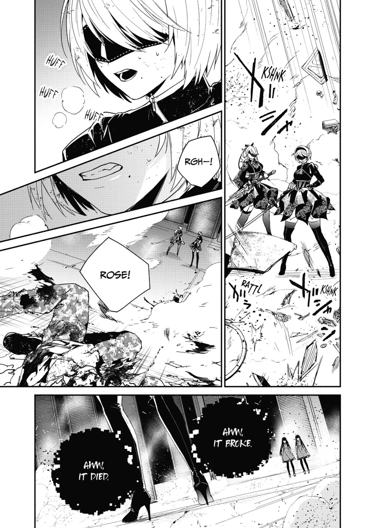 Nier Automata: YoRHa Shinjuwan Kouka Sakusen Kiroku Chapter 15 page 42 - Chapter 15