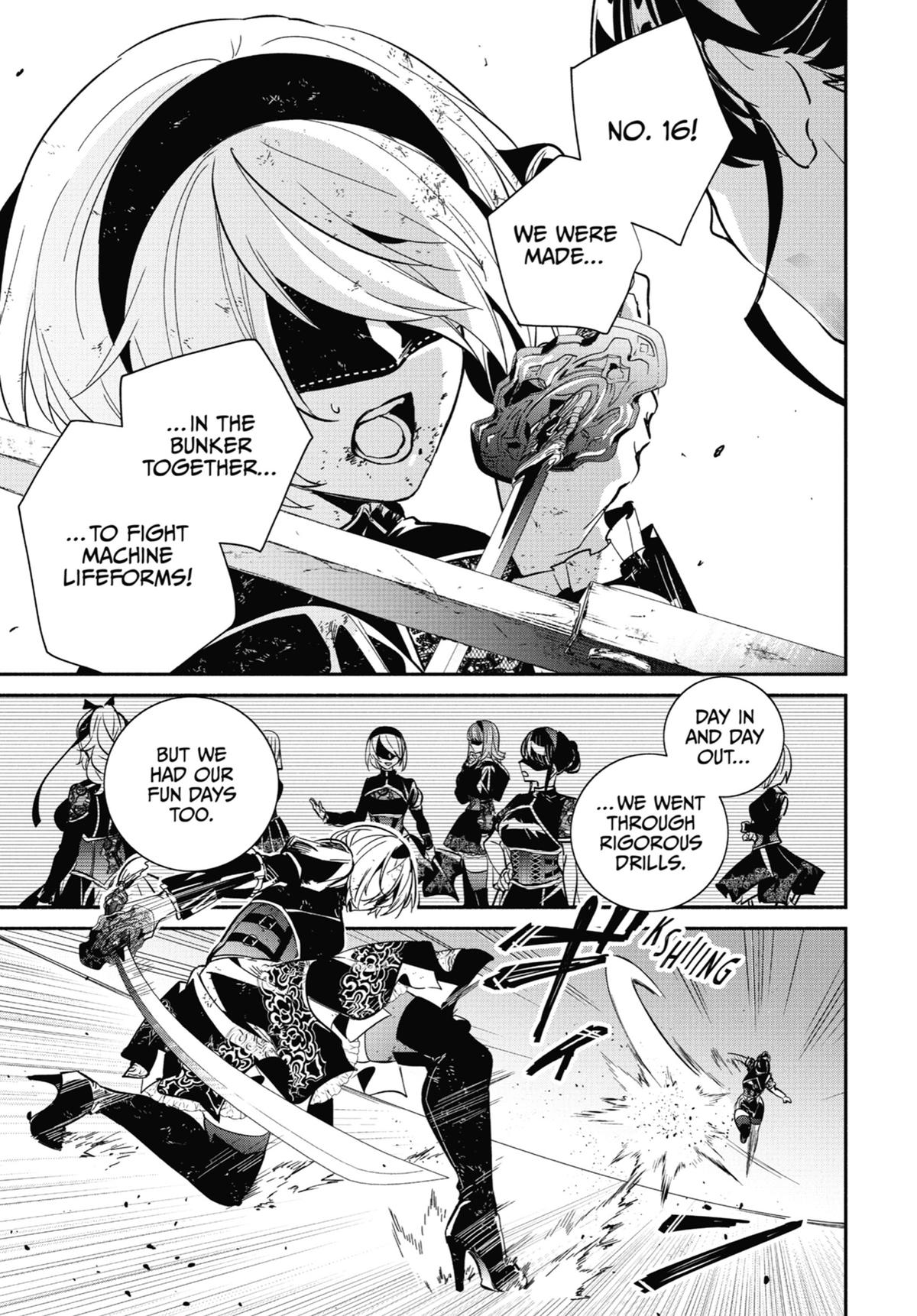 Nier Automata: YoRHa Shinjuwan Kouka Sakusen Kiroku Chapter 16 page 25 - Chapter 16