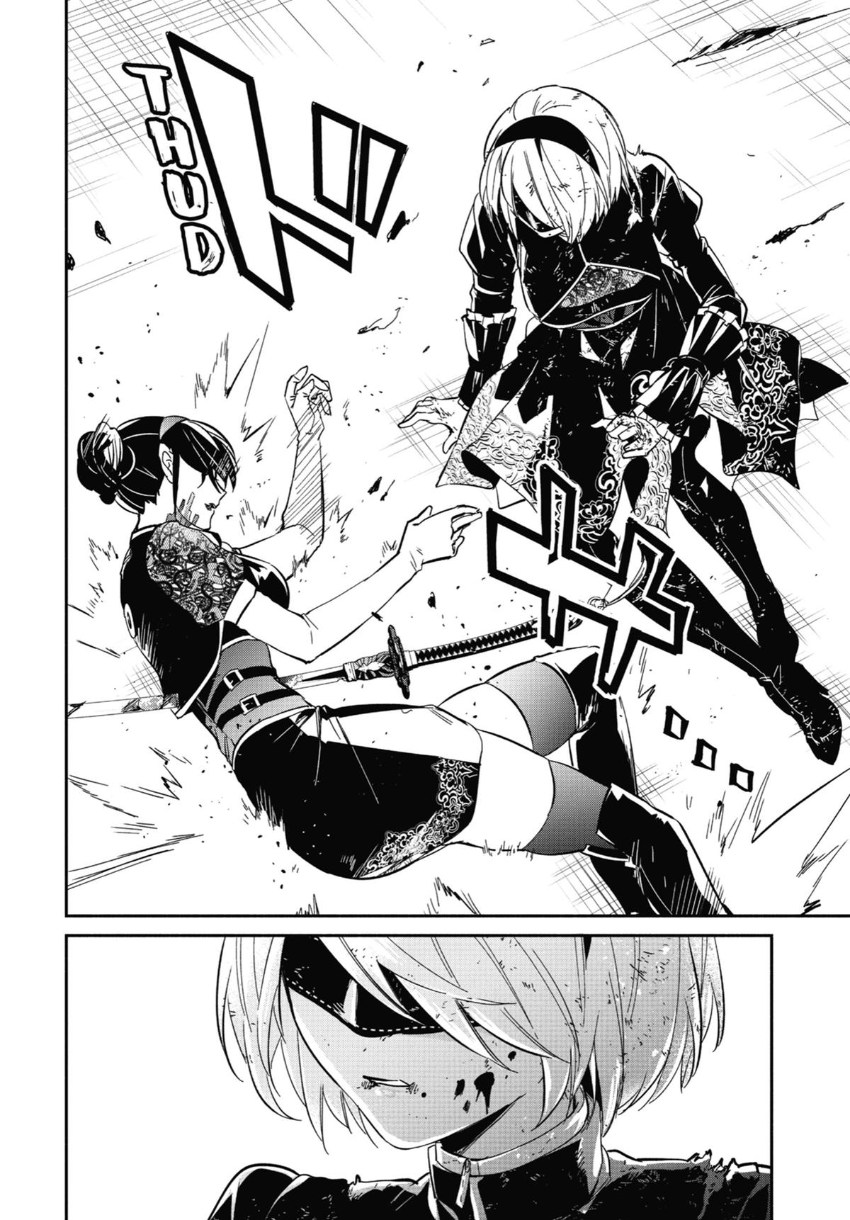 Nier Automata: YoRHa Shinjuwan Kouka Sakusen Kiroku Chapter 16 page 34 - Chapter 16