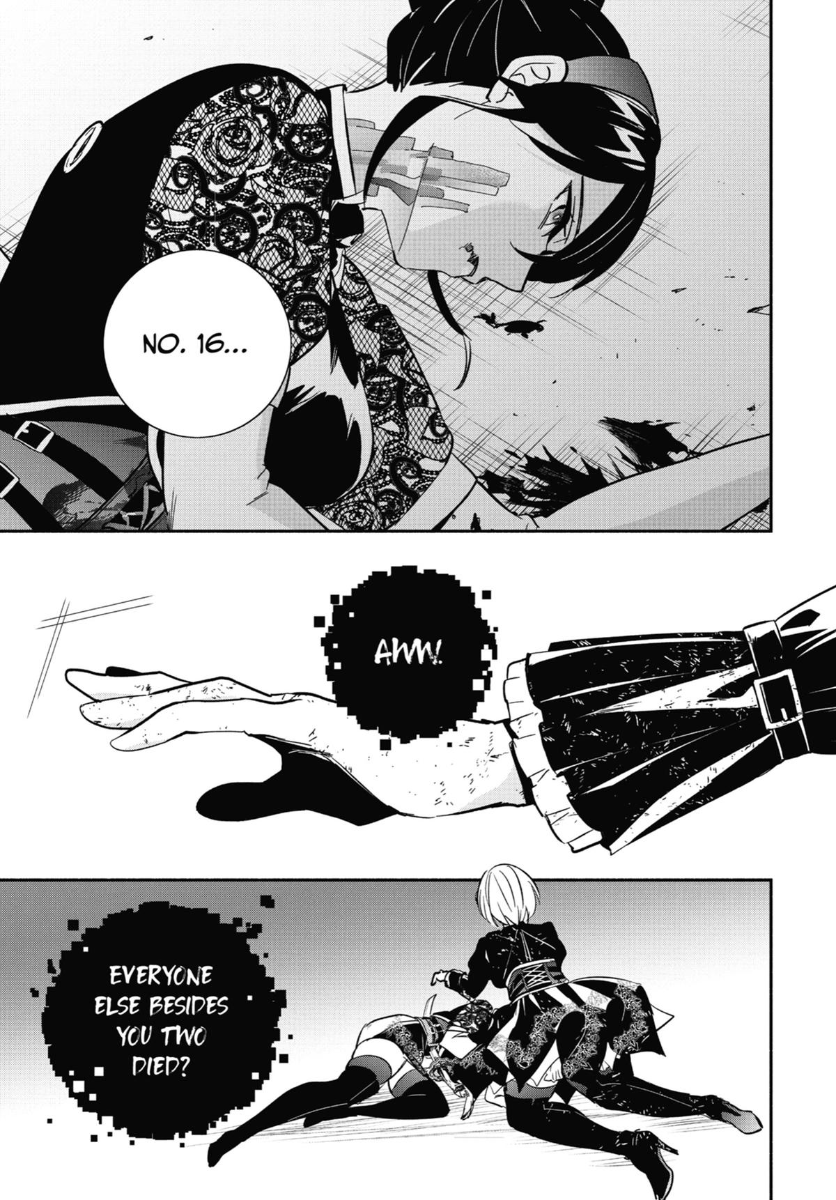 Nier Automata: YoRHa Shinjuwan Kouka Sakusen Kiroku Chapter 16 page 35 - Chapter 16