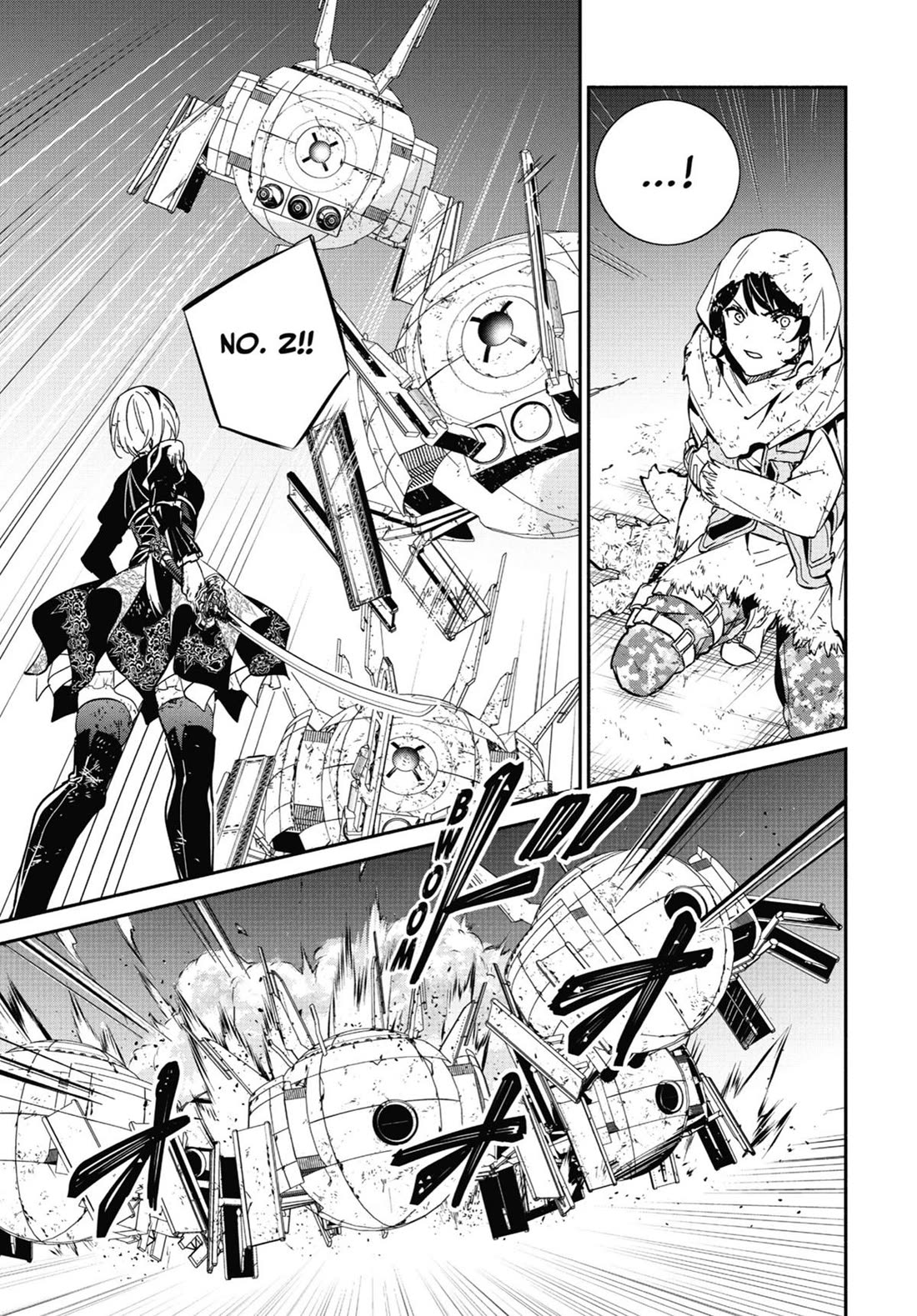 Nier Automata: YoRHa Shinjuwan Kouka Sakusen Kiroku Chapter 16 page 41 - Chapter 16