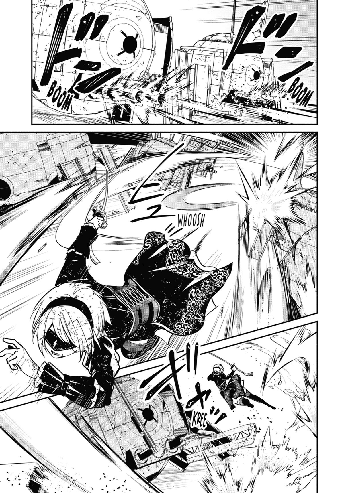 Nier Automata: YoRHa Shinjuwan Kouka Sakusen Kiroku Chapter 16 page 43 - Chapter 16