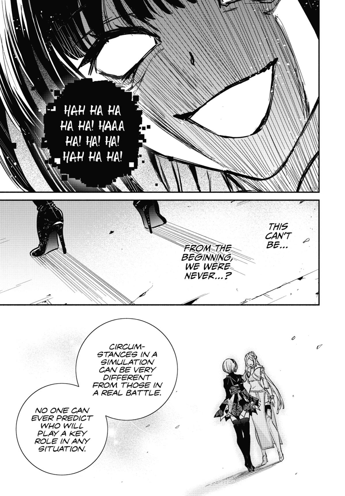 Nier Automata: YoRHa Shinjuwan Kouka Sakusen Kiroku Chapter 17 page 21 - Chapter 17