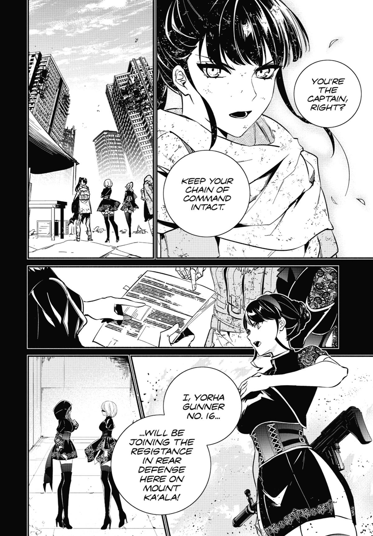 Nier Automata: YoRHa Shinjuwan Kouka Sakusen Kiroku Chapter 17 page 6 - Chapter 17