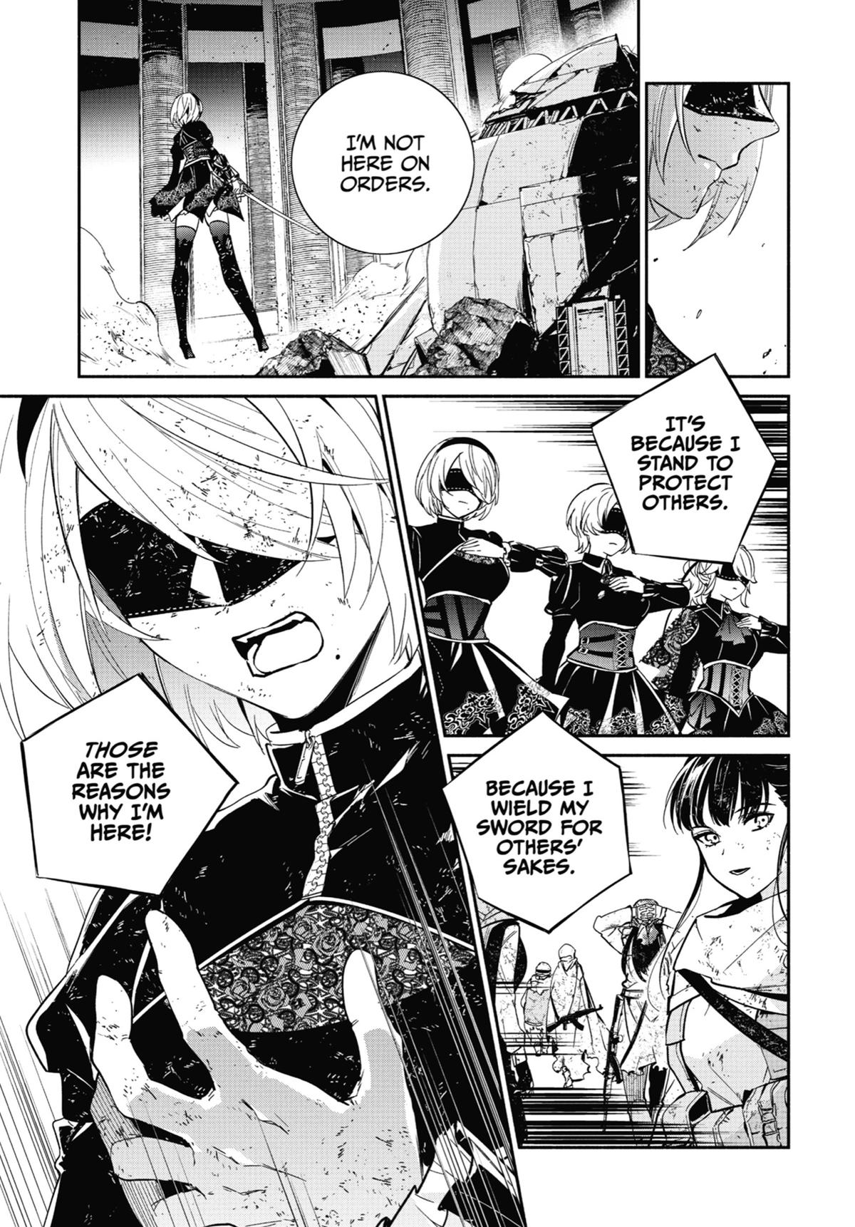 Nier Automata: YoRHa Shinjuwan Kouka Sakusen Kiroku Chapter 17 page 7 - Chapter 17