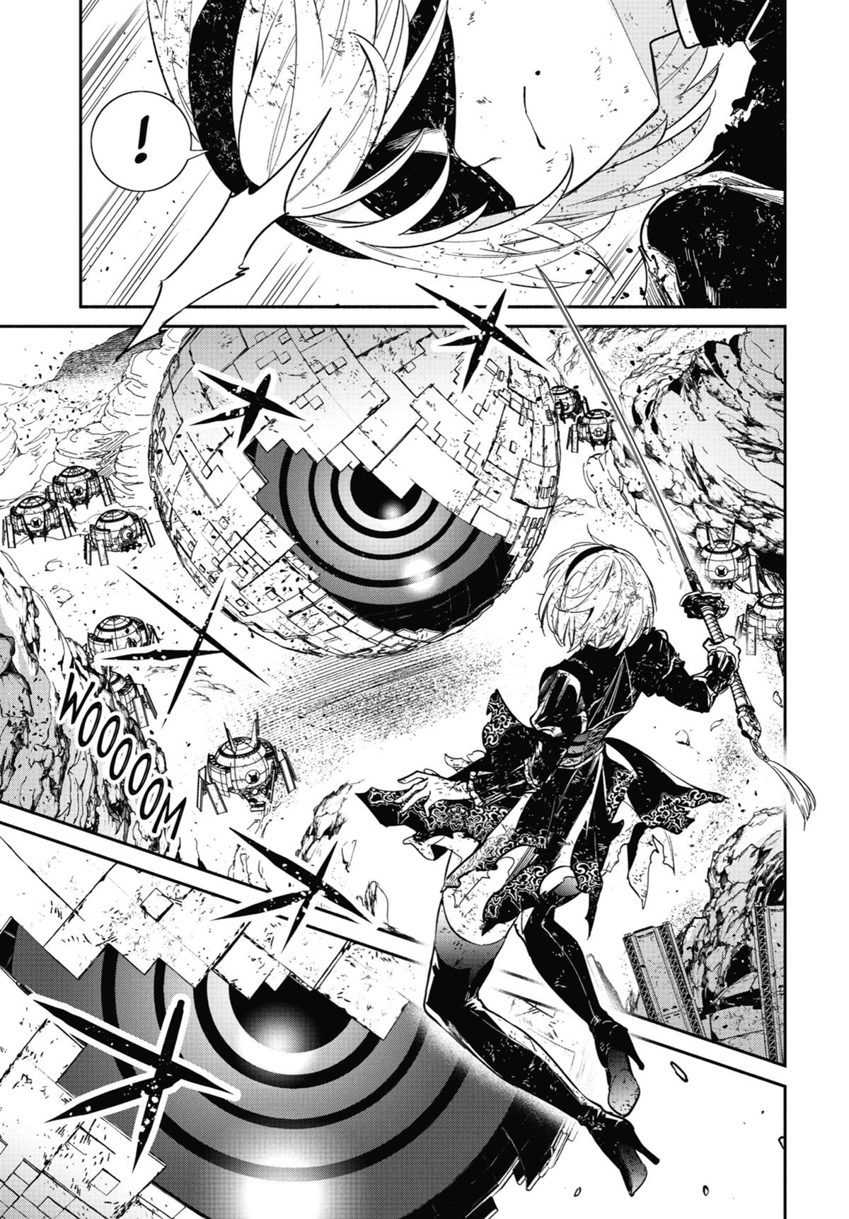 Nier Automata: YoRHa Shinjuwan Kouka Sakusen Kiroku Chapter 18 page 33 - Chapter 18 [END]