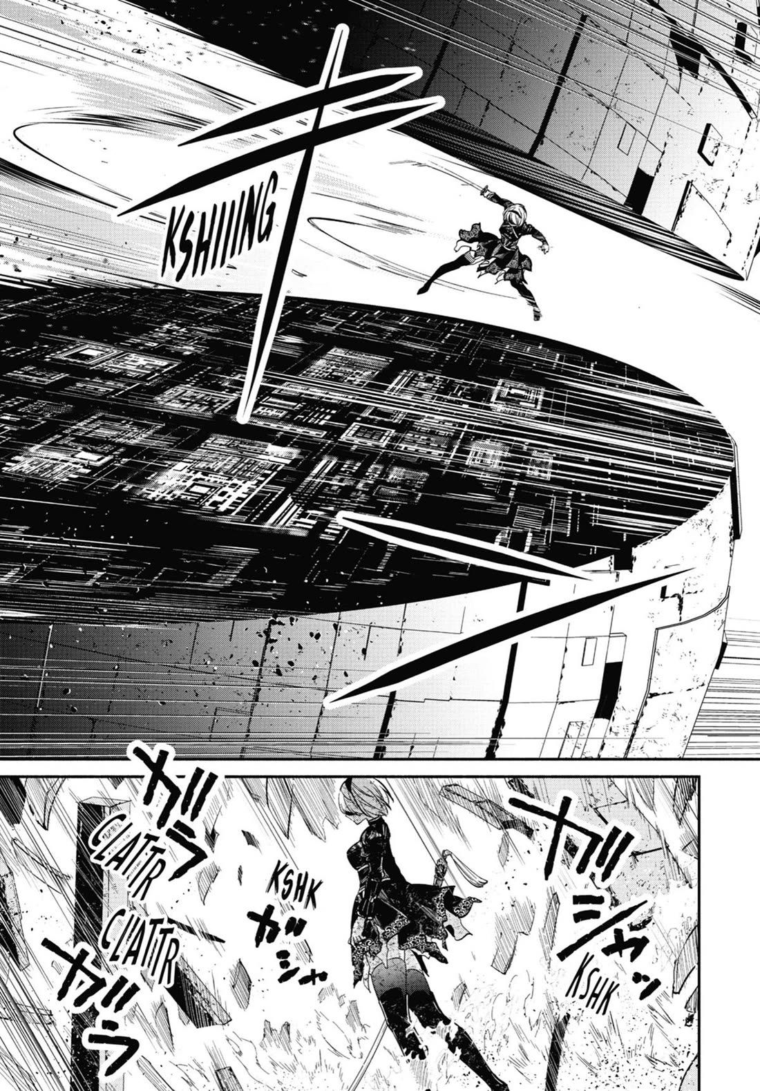 Nier Automata: YoRHa Shinjuwan Kouka Sakusen Kiroku Chapter 18 page 37 - Chapter 18 [END]
