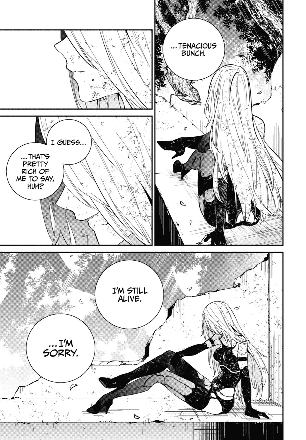 Nier Automata: YoRHa Shinjuwan Kouka Sakusen Kiroku Chapter 18 page 40 - Chapter 18 [END]