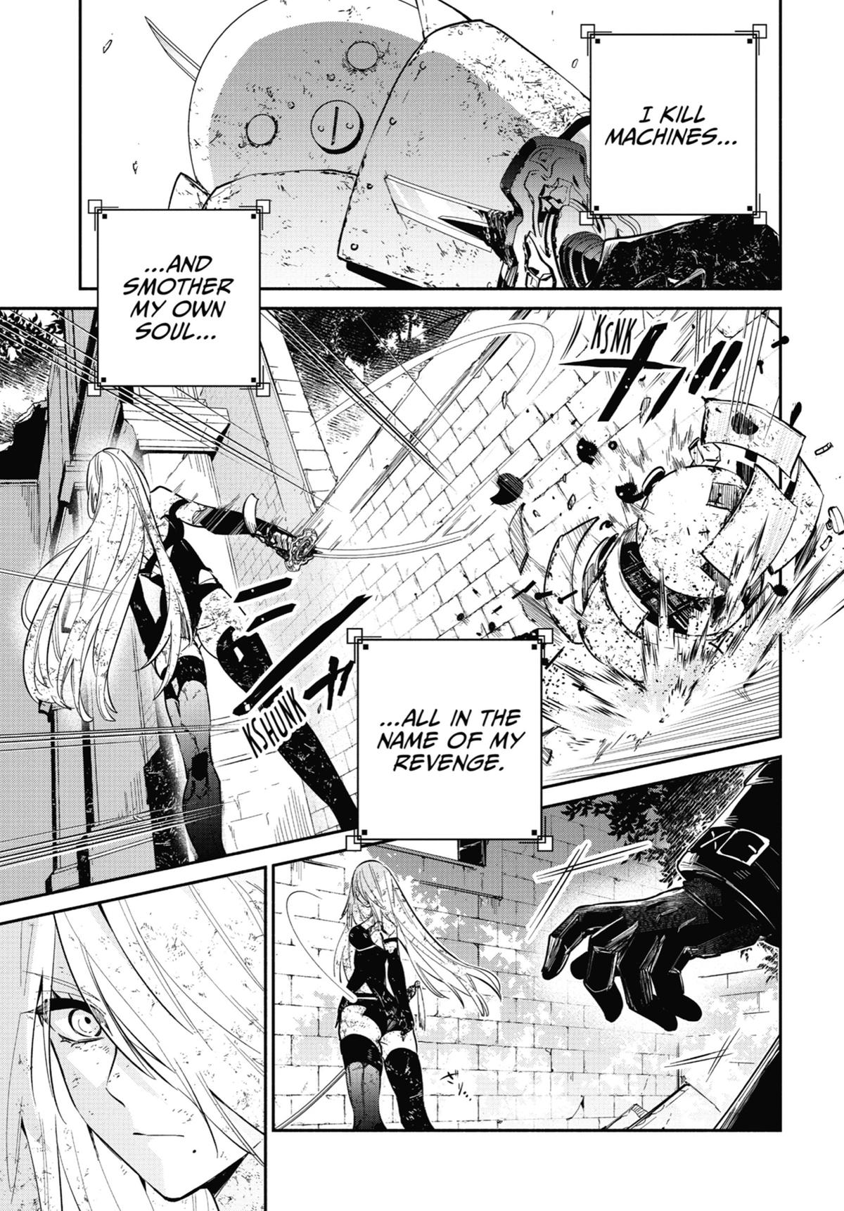 Nier Automata: YoRHa Shinjuwan Kouka Sakusen Kiroku Chapter 18 page 42 - Chapter 18 [END]