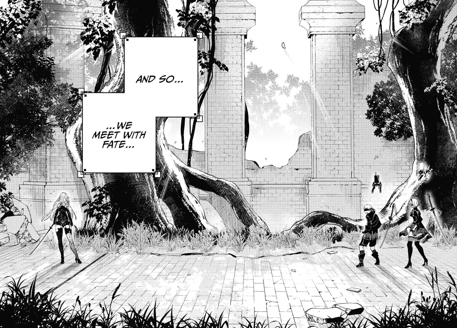 Nier Automata: YoRHa Shinjuwan Kouka Sakusen Kiroku Chapter 18 page 43 - Chapter 18 [END]